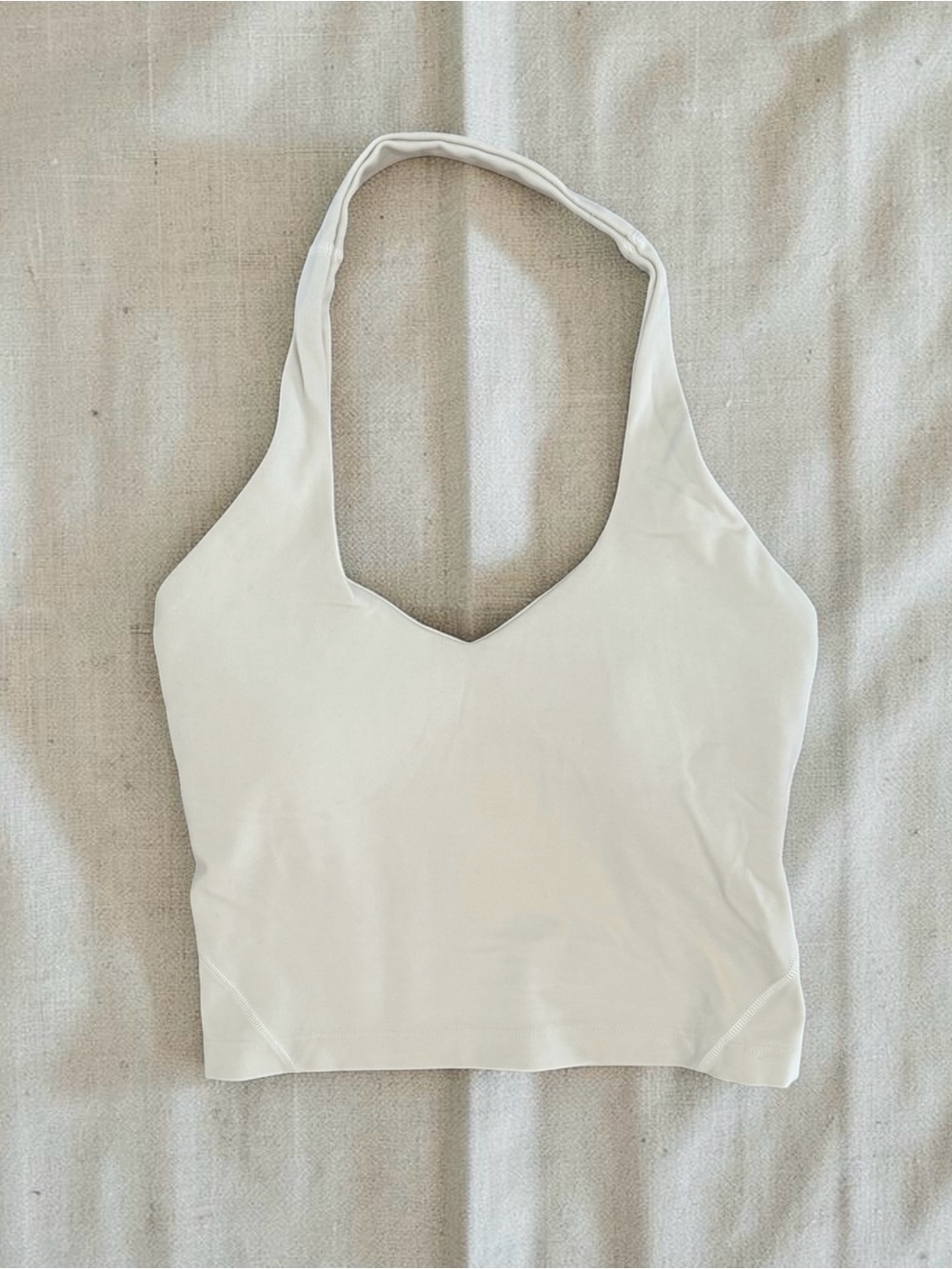 Lululemon Athletics Align Halter Tank in Bone